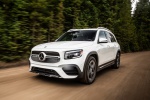 2020 Mercedes-Benz GLB 250 in Polar White - Driving Front Left View